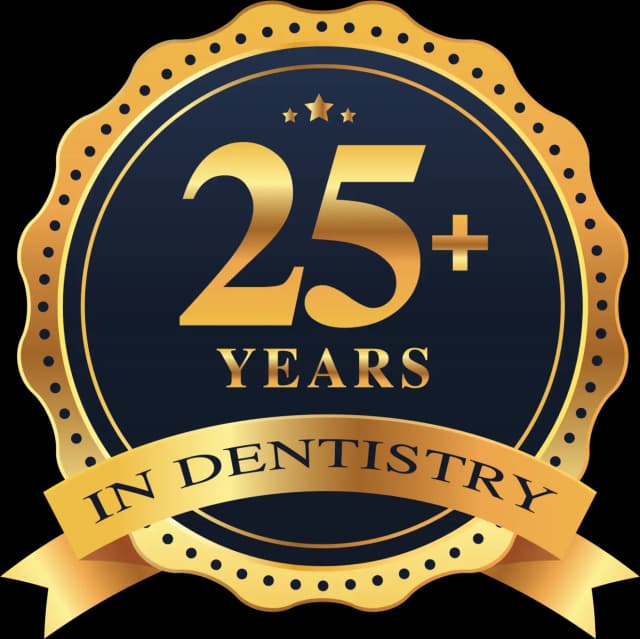 25+ years in dentistry